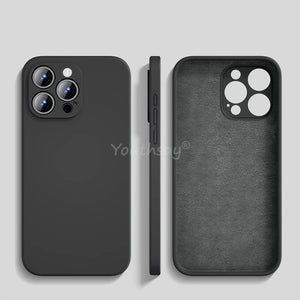 Soft Liquid Silicone TPU Case For iPhone