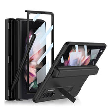 Load image into Gallery viewer, Shockproof Ultra-Thin Tempered Glass Hard Cover Case With Pen For Samsung Galaxy Z Fold