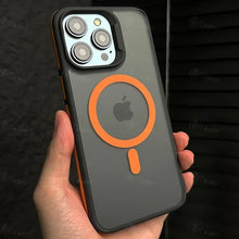 Load image into Gallery viewer, Shockproof Matte Frosted Magnetic Phone Case For iPhone