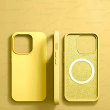 تحميل الصورة في عارض المعرض، Shockproof Liquid Silicone Magsafe Case For iPhone