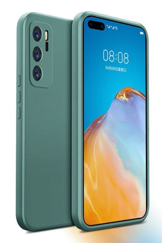 נרתיק טלפון מרובע נוזלי סיליקון רך עבור Huawei Nova