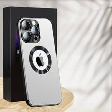 Load image into Gallery viewer, Shockproof Hard Matte Backplane Case For iPhone With Metal Camera Lens Protection