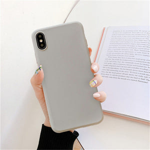 Matte Silicone Phone Case For Huawei