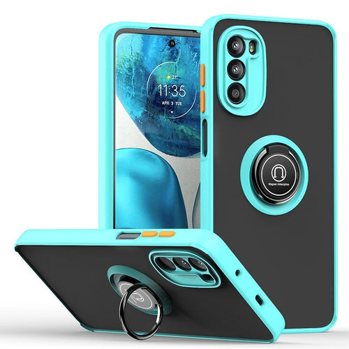 Soft TPU Silicone Non-Slip Case For Motorola With Ring Holder